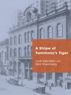 cover image of A Stripe of Tammany's Tiger